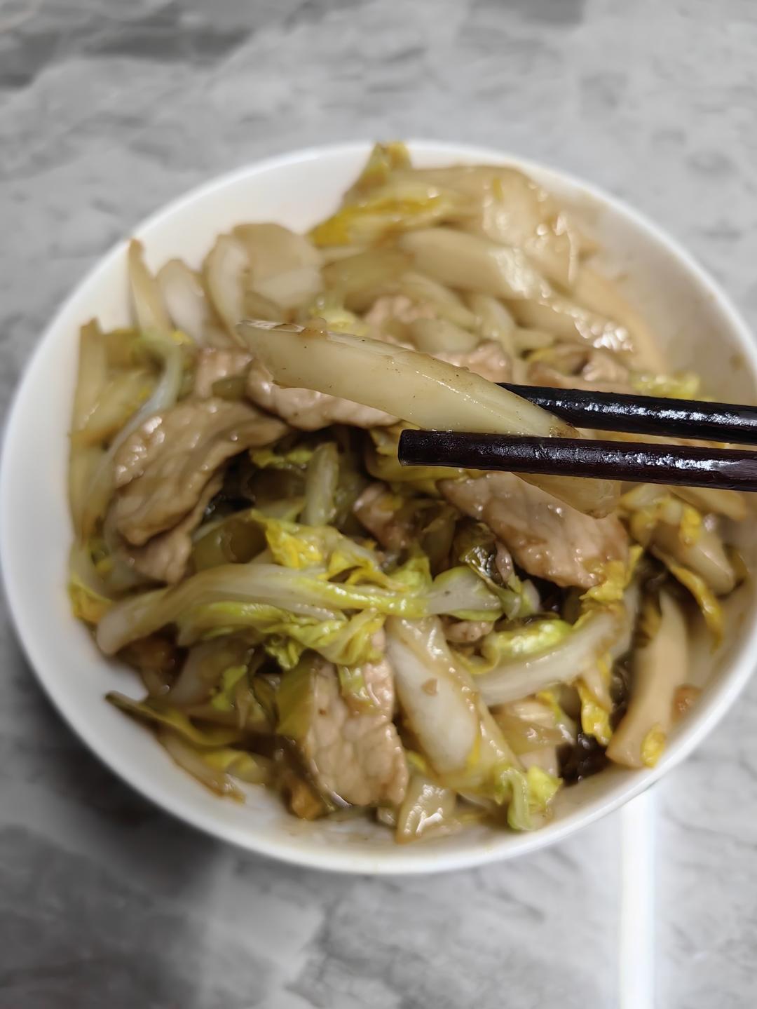 粉利的另一种炒法（适合不喜欢太油腻的宝子哦～）