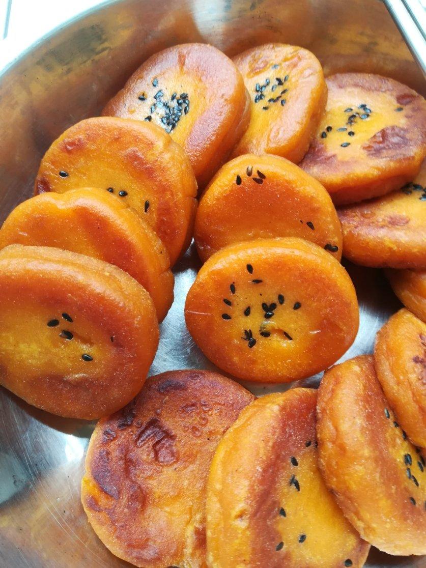 糯米红薯饼