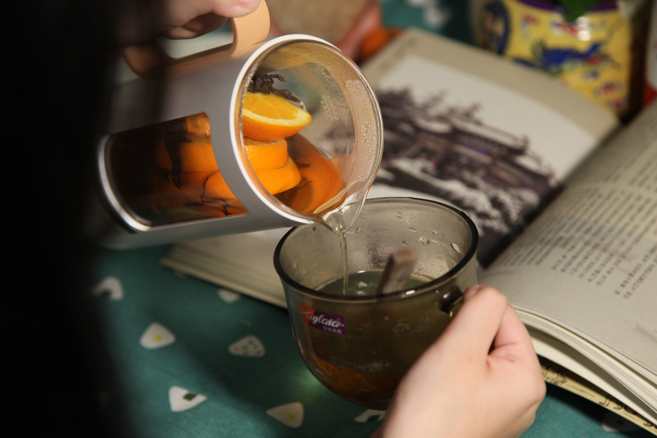 小朋友也可以做的橙香热红茶