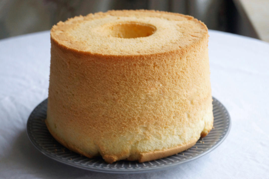 经典戚风——拜拜蛋糕（中空、圆模均可）