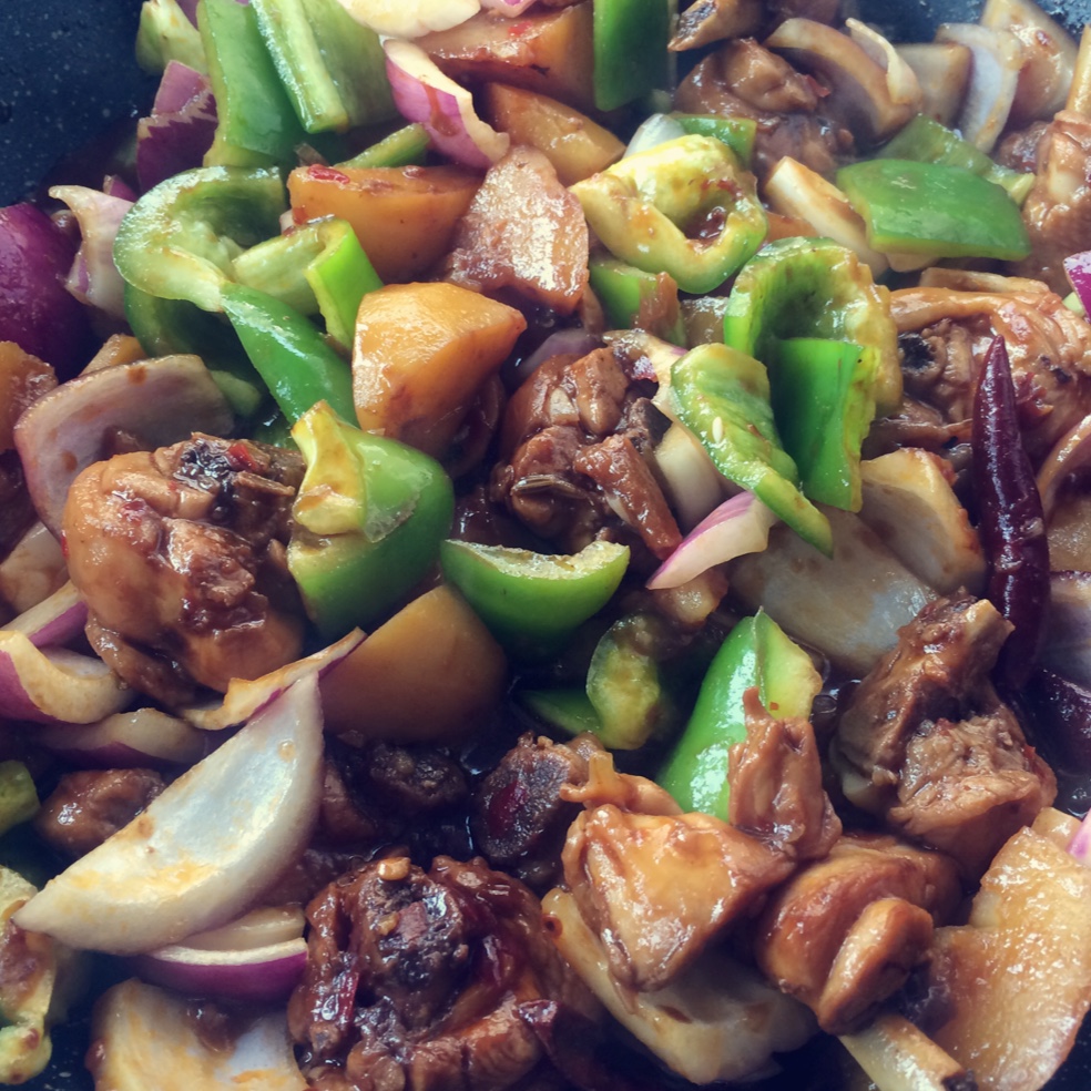 超下饭的新疆大盘鸡