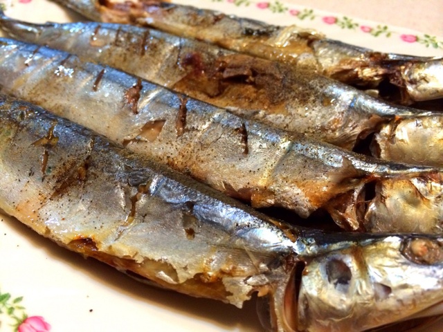 香煎秋刀鱼