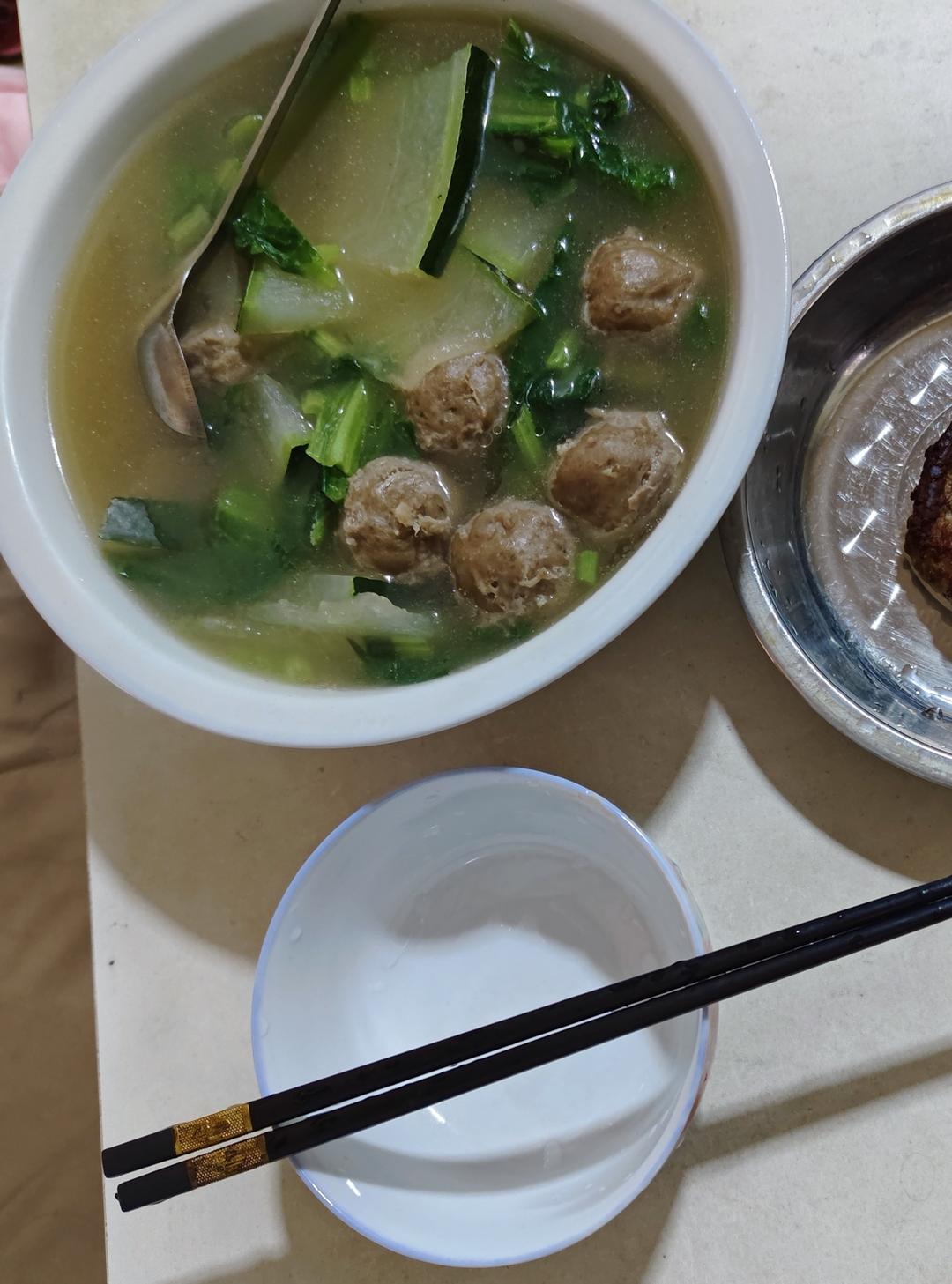 潮汕牛肉丸冬瓜汤