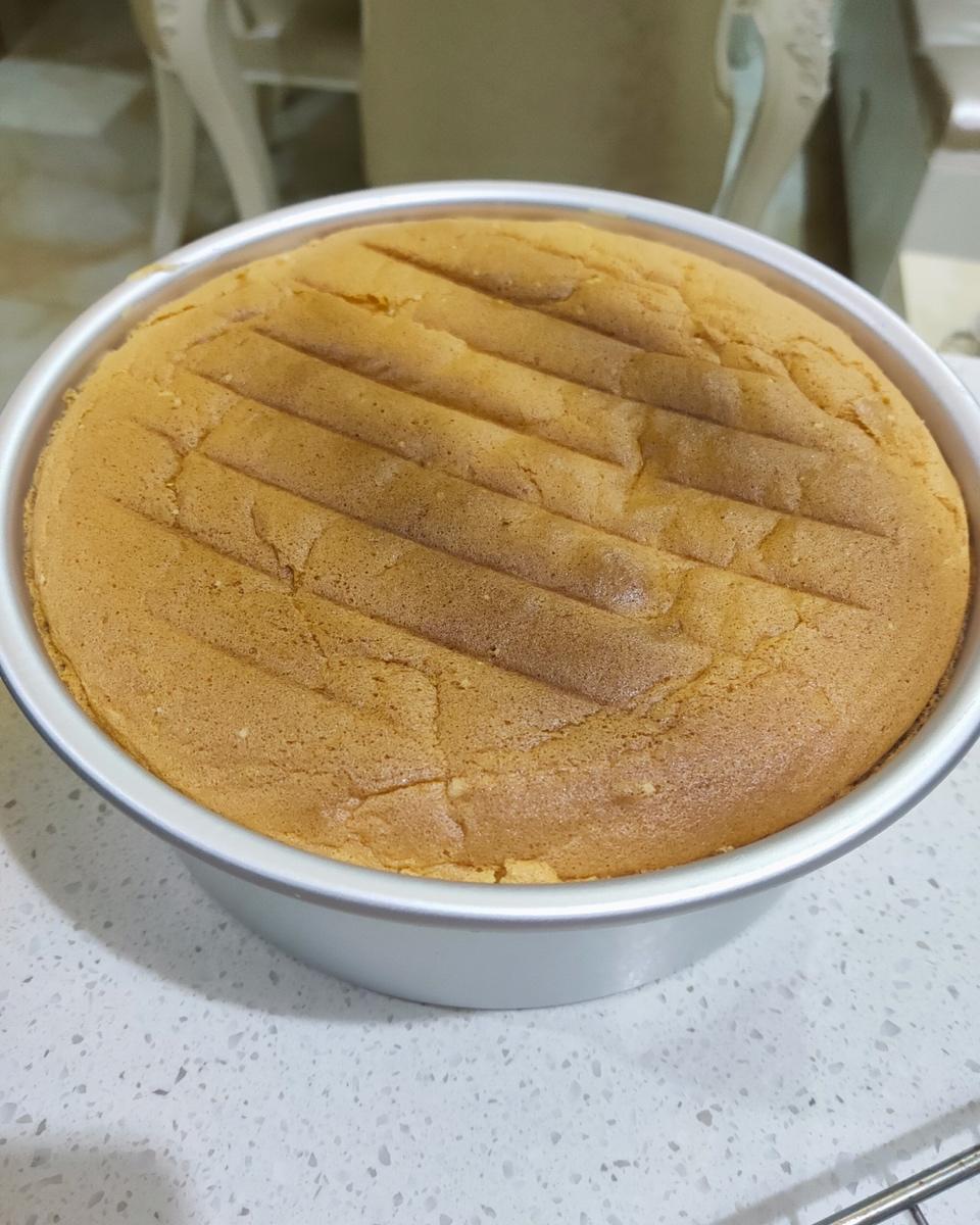 六寸戚风蛋糕（普通面粉）