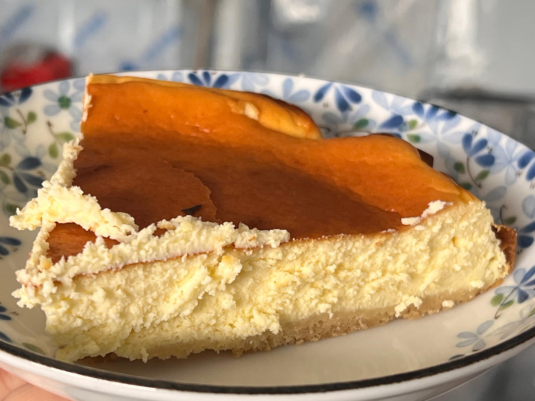 酸奶巴斯克芝士『低卡版』超好吃‼️0失败 巨简单