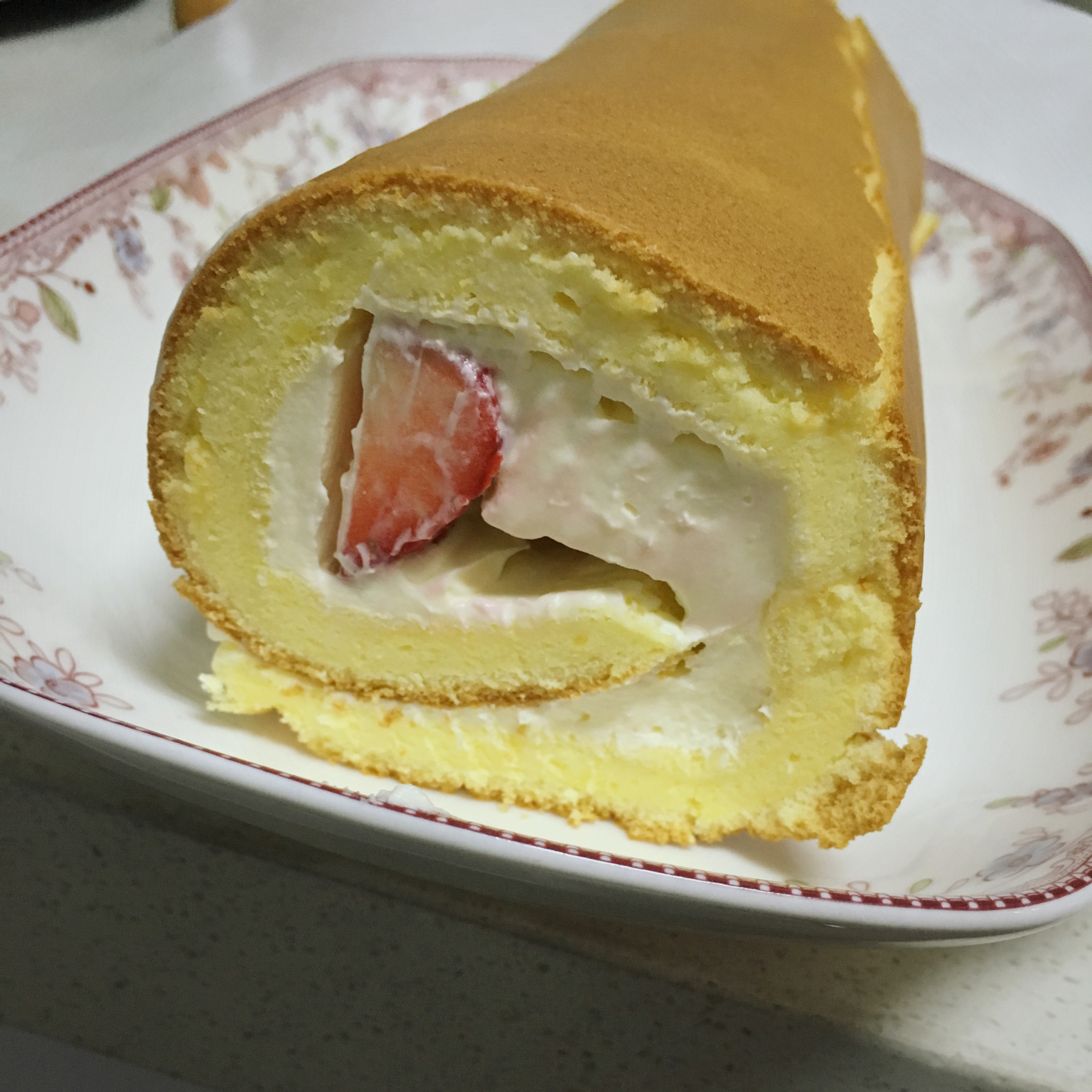 原味蛋糕卷
