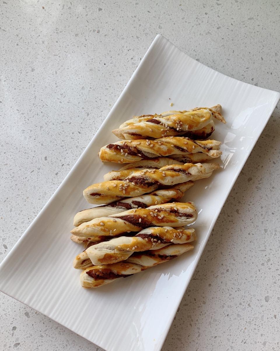 ㊙️酥到掉渣❗️🔥好吃到舔手指的豆沙扭扭酥❗️