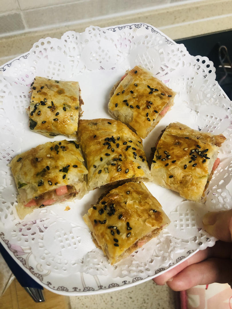 香酥火腿肉松卷