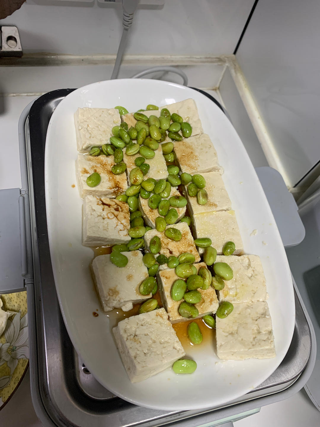 毛豆子蒸臭豆腐（外婆留下的味道❤️）