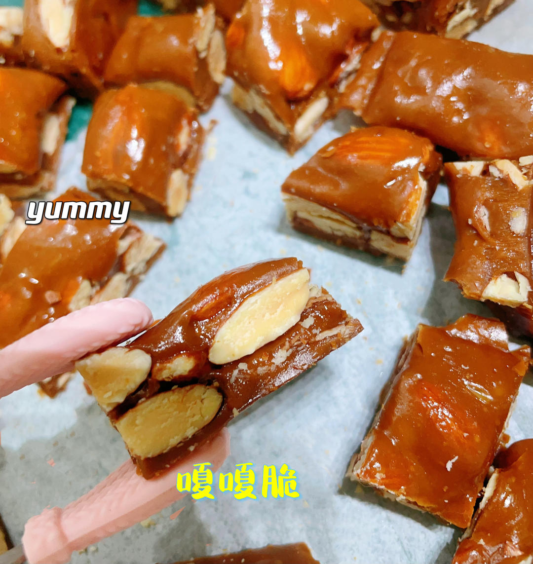 海盐杏仁太妃糖