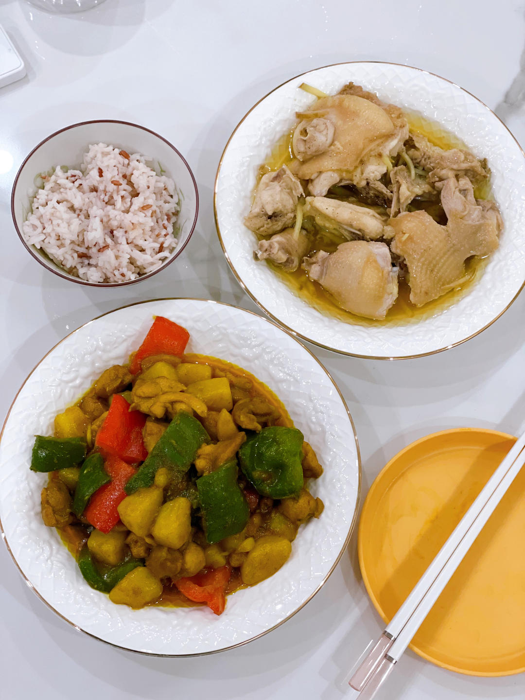 原汁原味蒸鸡（广东口味)