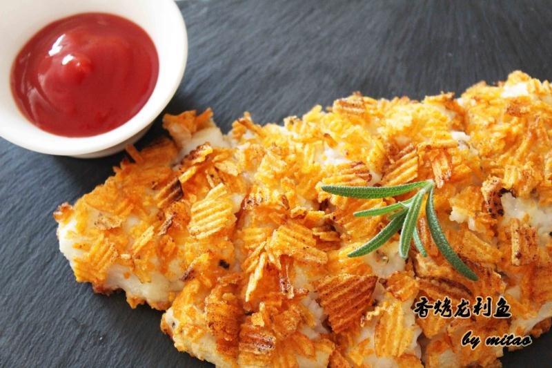 北鼎烤箱食谱—年菜：薯片烤龙利鱼排