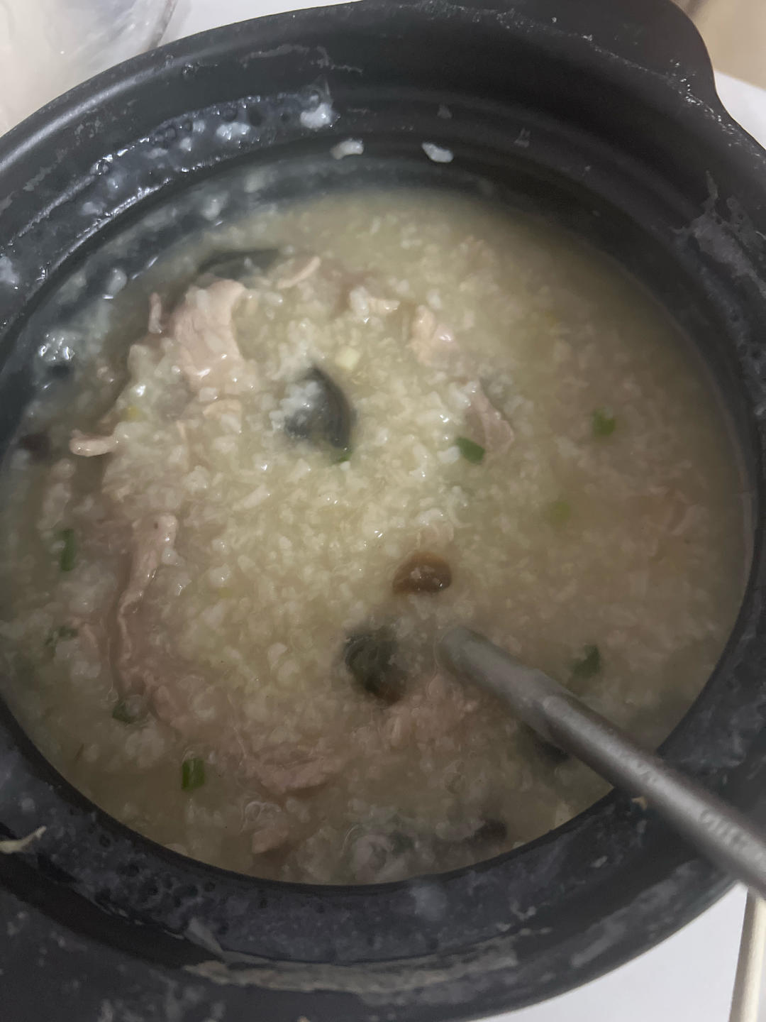 十五分钟快手之香滑皮蛋瘦肉粥(附五分钟电饭煲电压力锅更快捷方法)