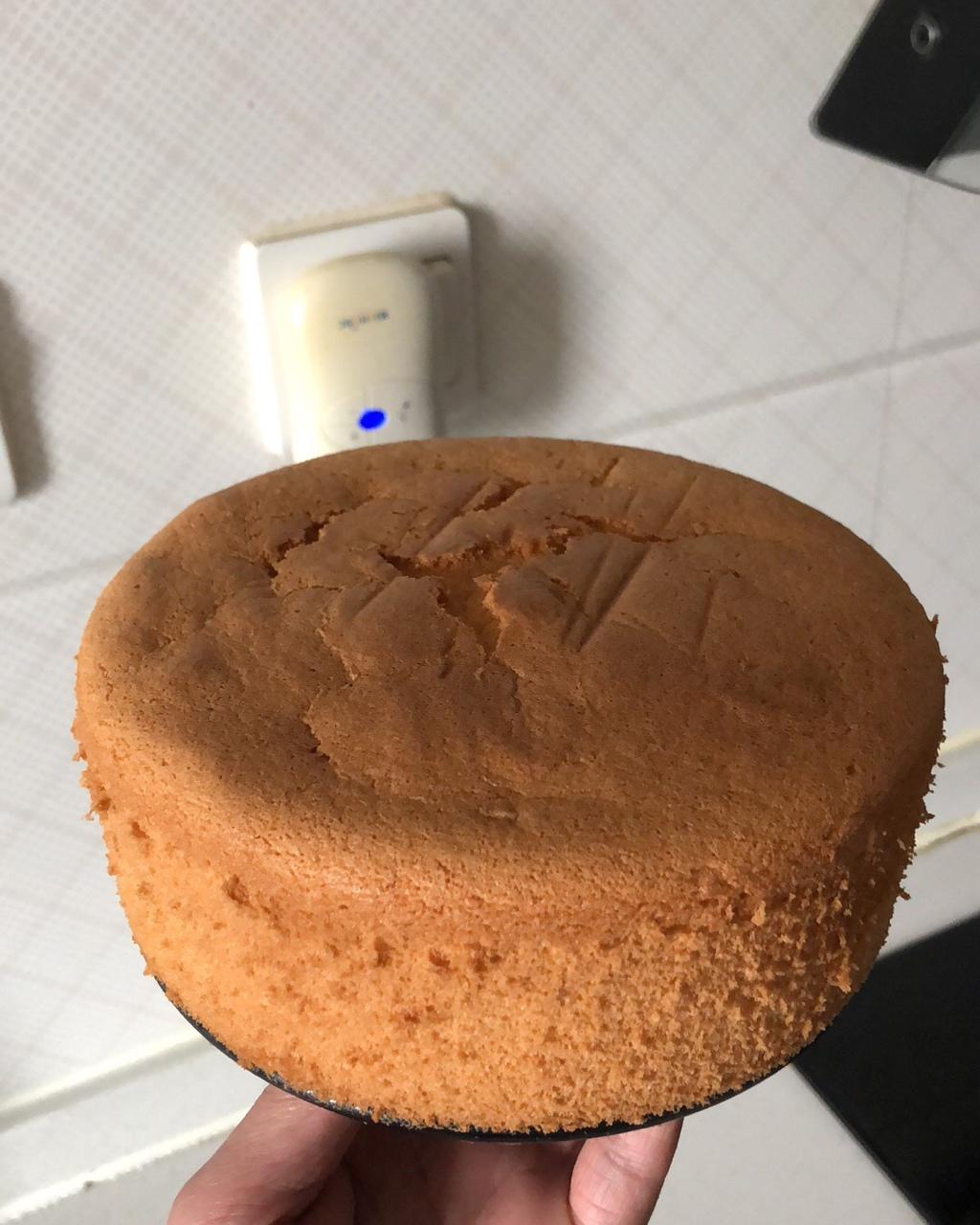 6寸戚风蛋糕零失败版