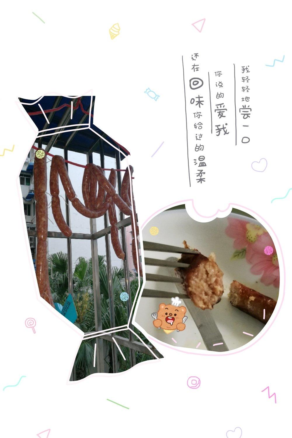 自制脆皮小香肠