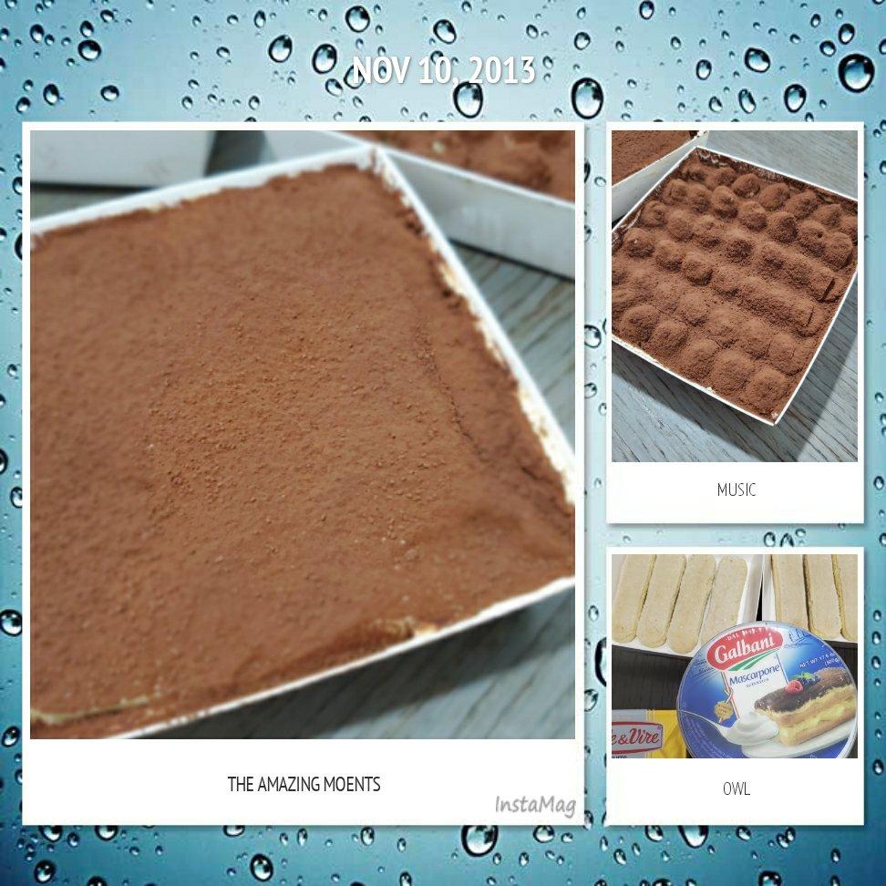 五星级Pastry Chef 提拉米苏配方（无鱼胶款）