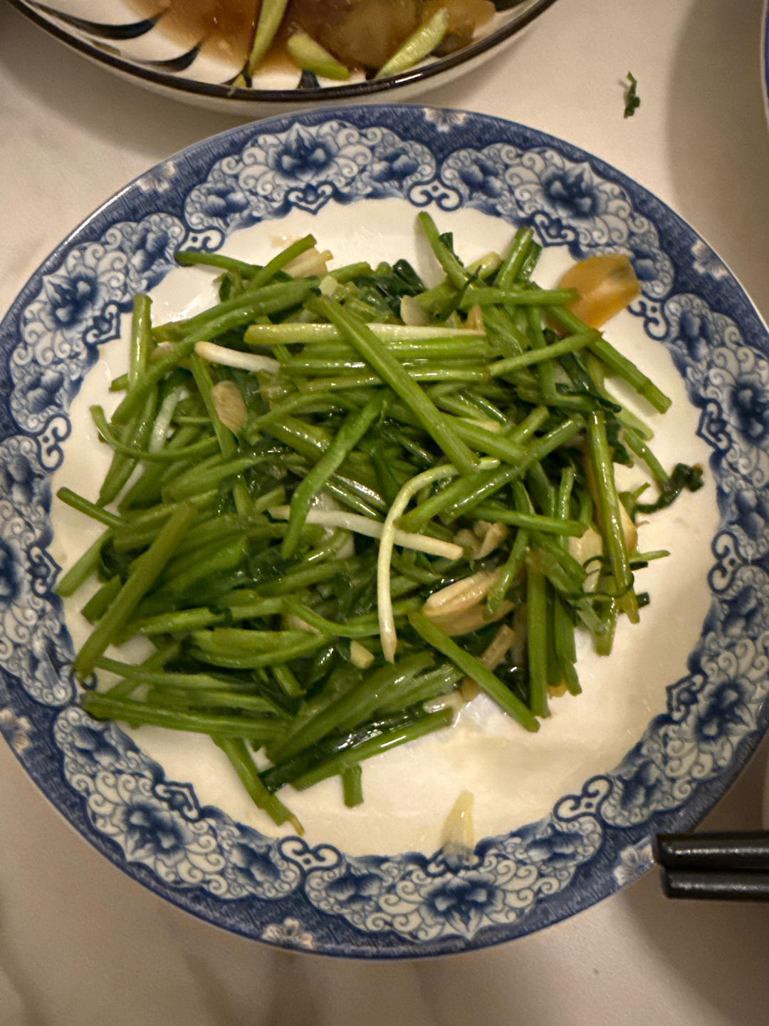 清炒芦蒿（2分钟炒完）