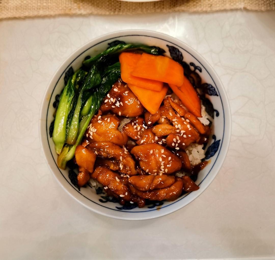 照烧鸡腿饭