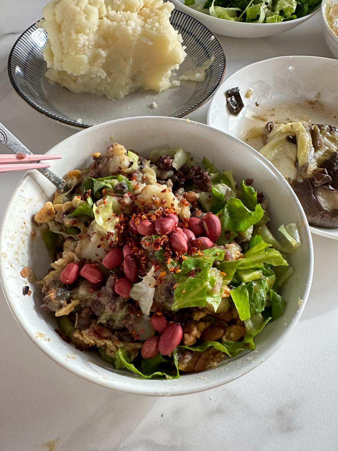 减脂餐——东北拌饭