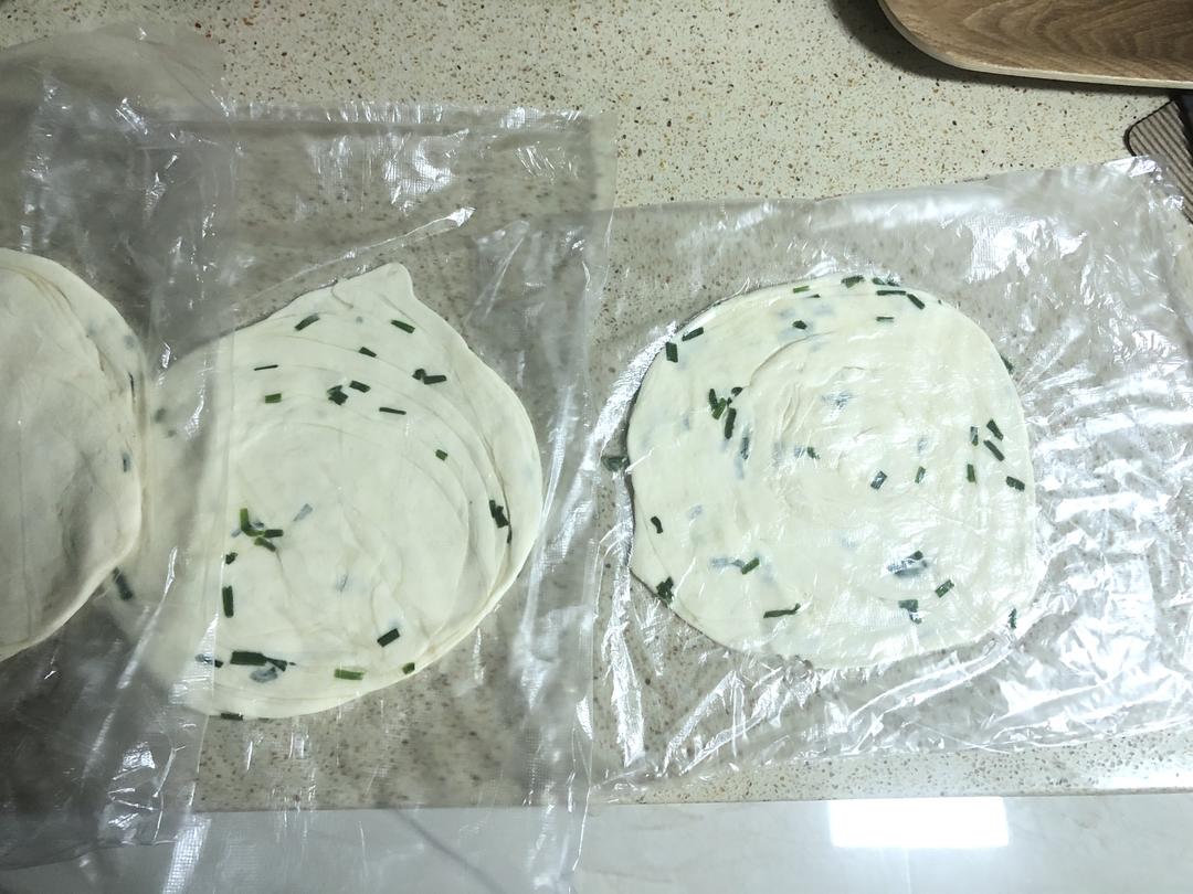 浪费葱的葱香手抓饼