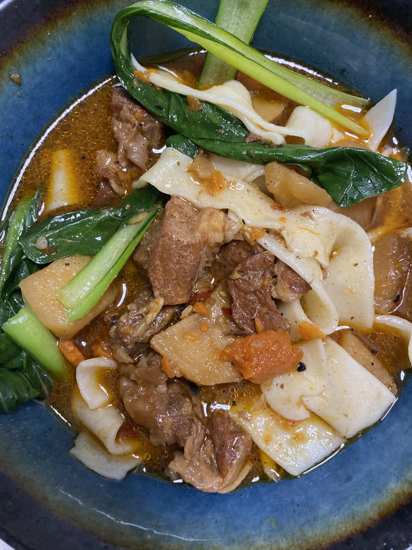 土豆焖牛腩