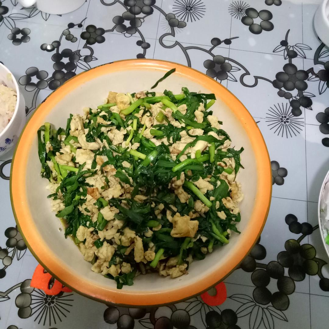 韭菜炒鸡蛋