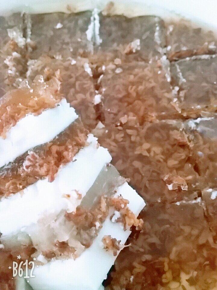 椰汁桂花糕