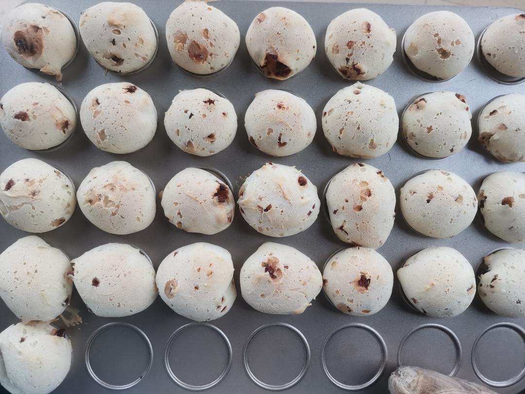 超简单的麻薯包！家里有木薯粉就能做！