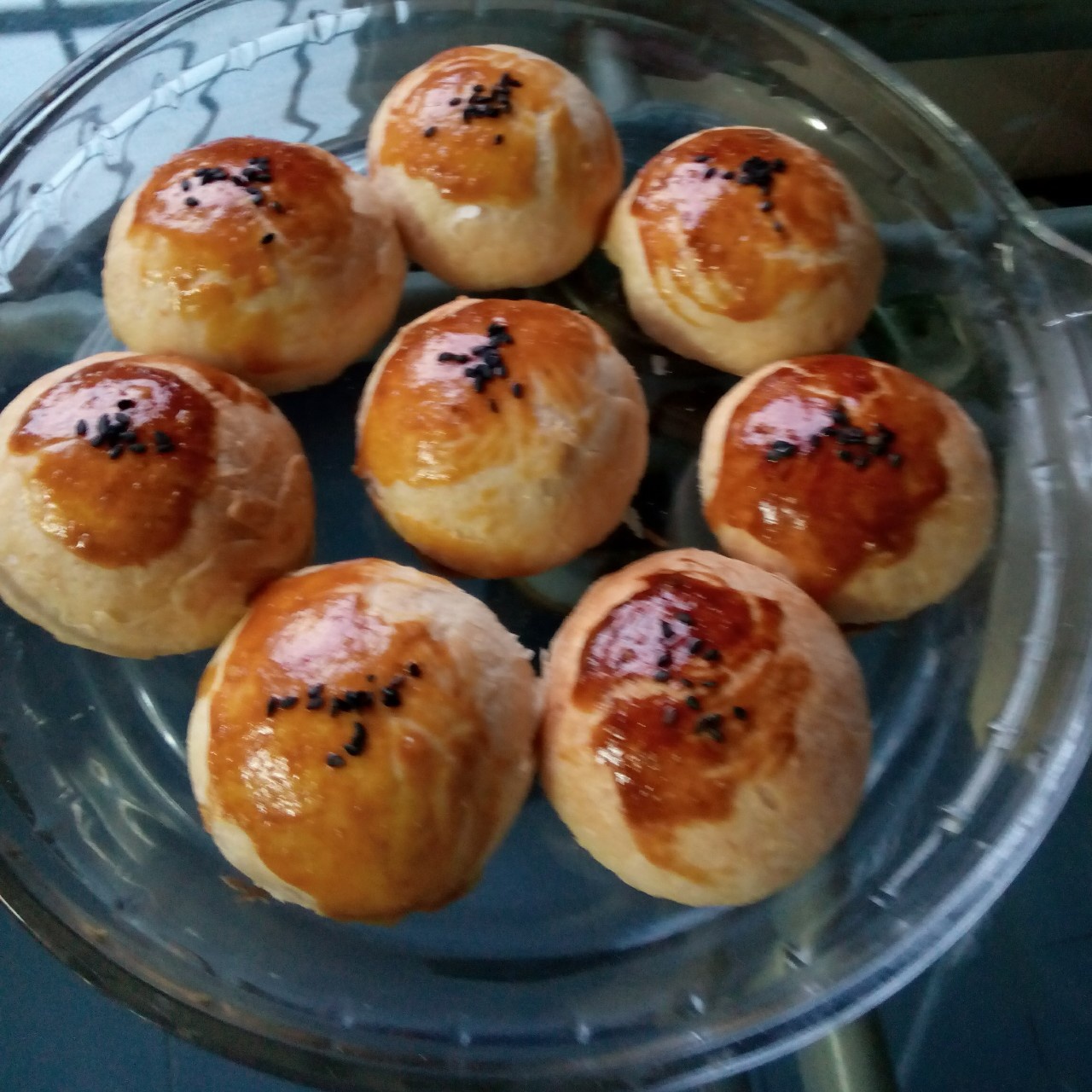泳式鲜肉榨菜月饼