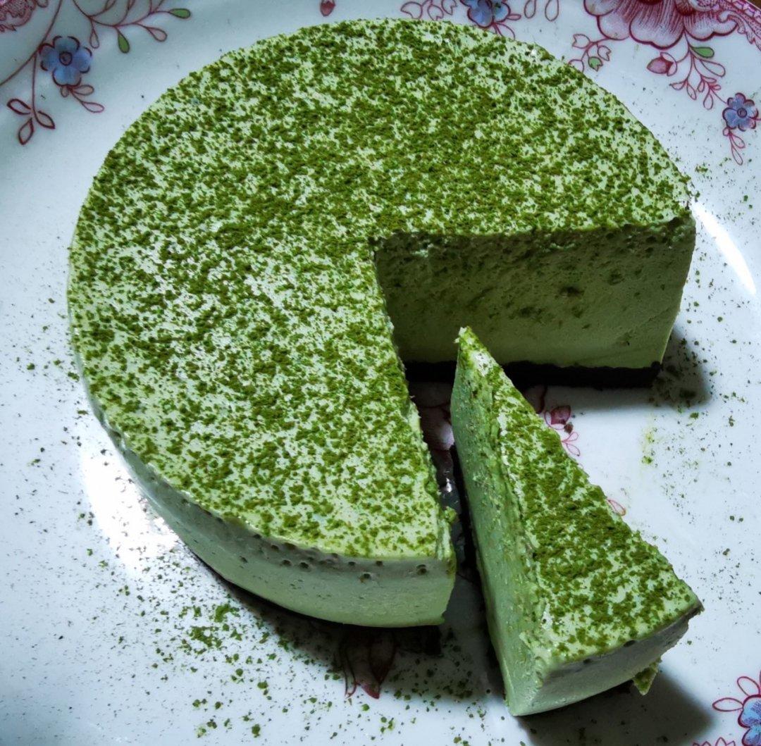 免烤新手抹茶慕斯