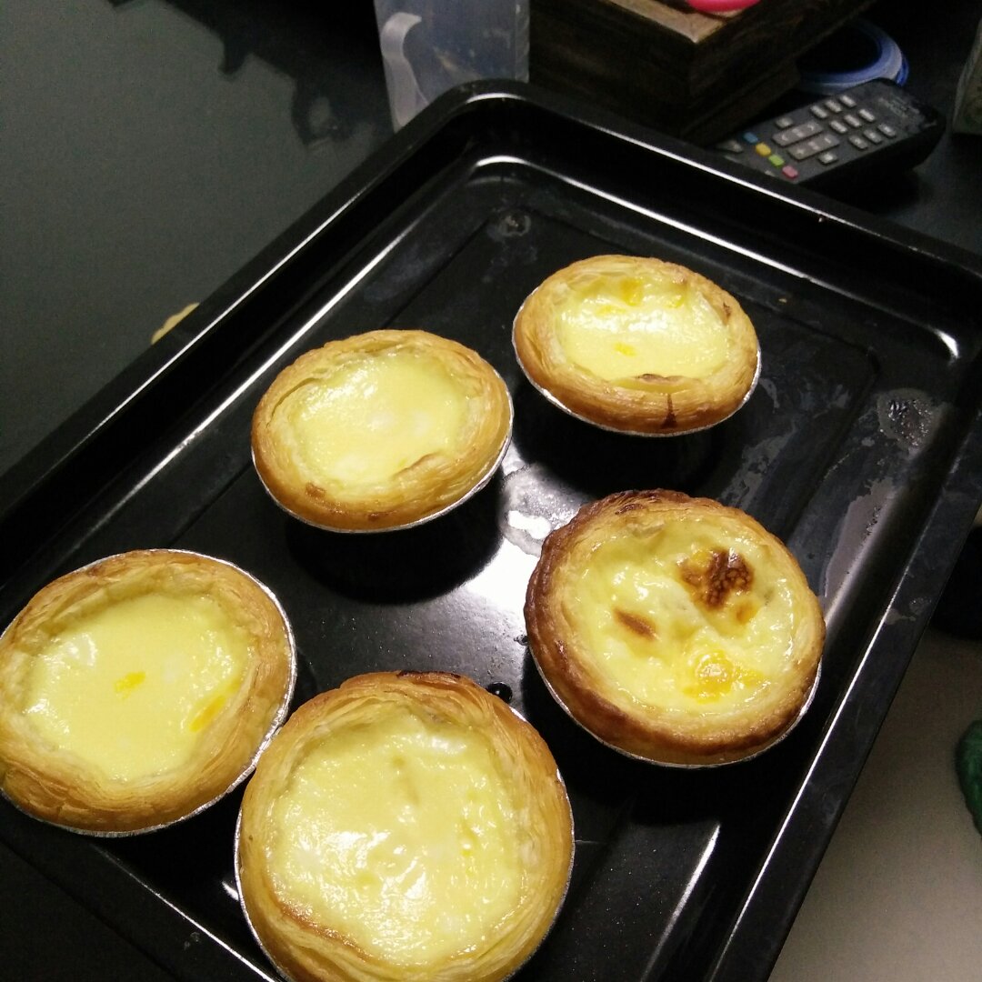 不加淡奶油蛋挞