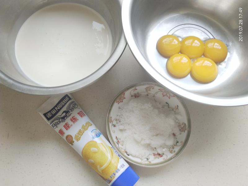 纯奶手撕吐司的做法 步骤1