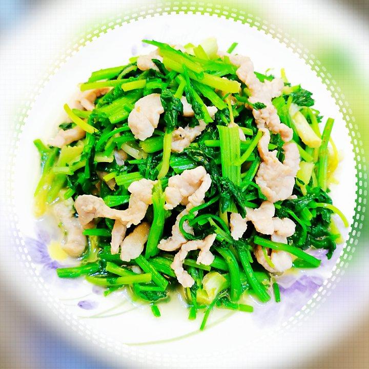 芹菜炒肉丝