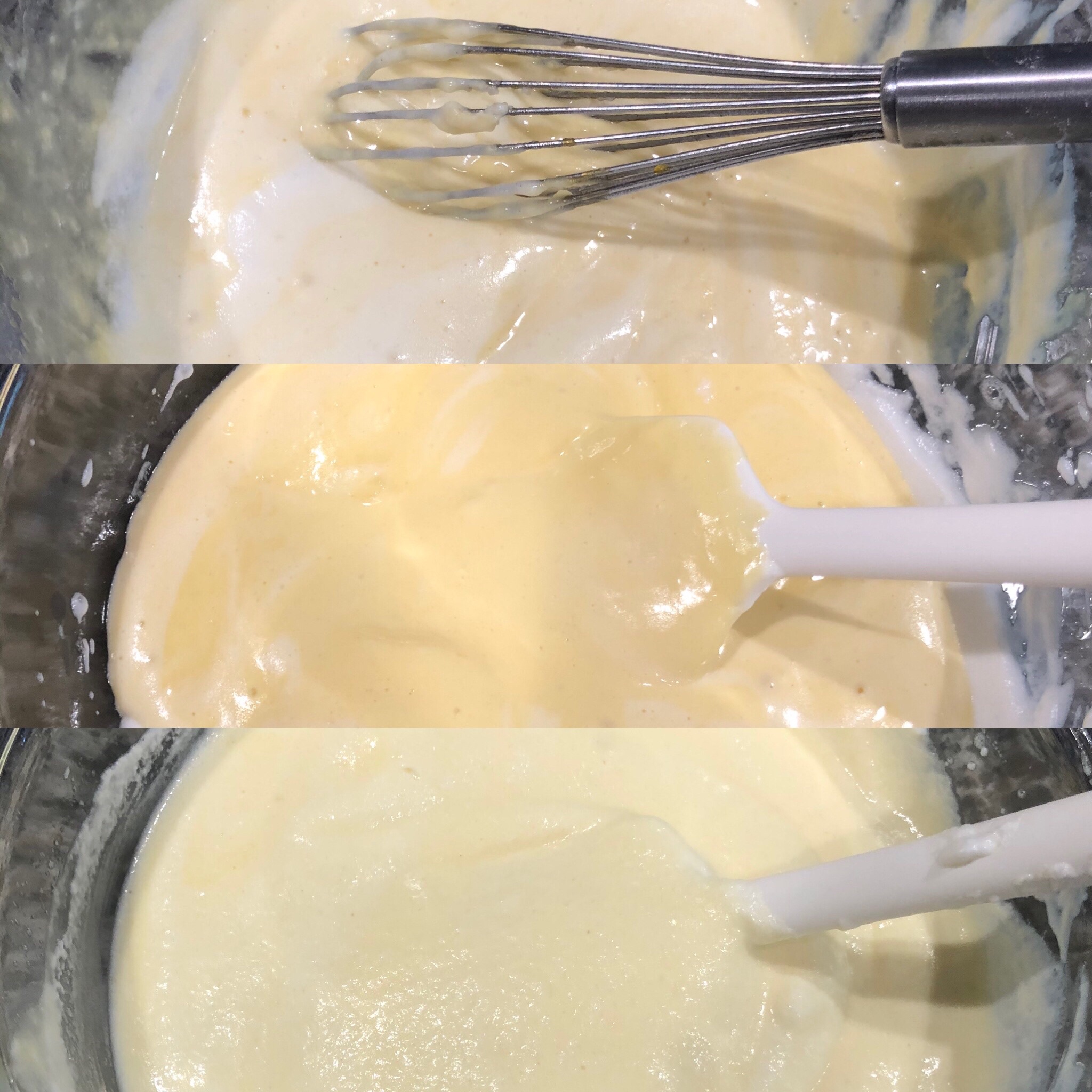 🍰🍯肉松小贝｜酸奶油戚风+自制沙拉酱的做法 步骤4