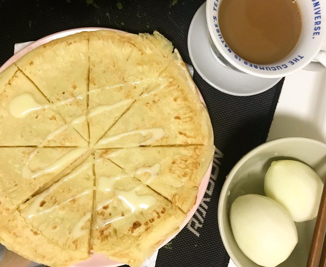 珊迪君做的煎甜面饼