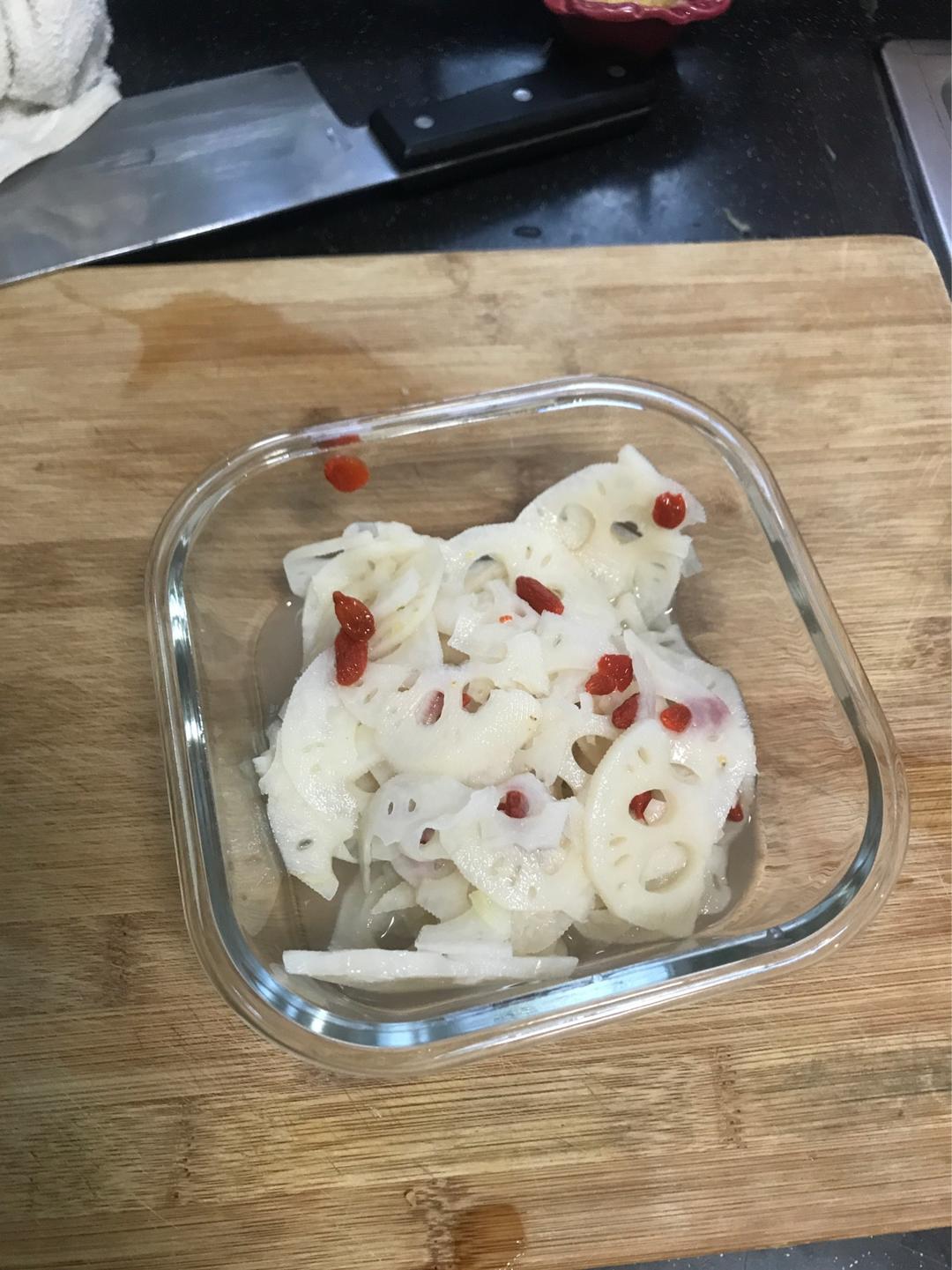 凉拌藕片（糖醋味）
