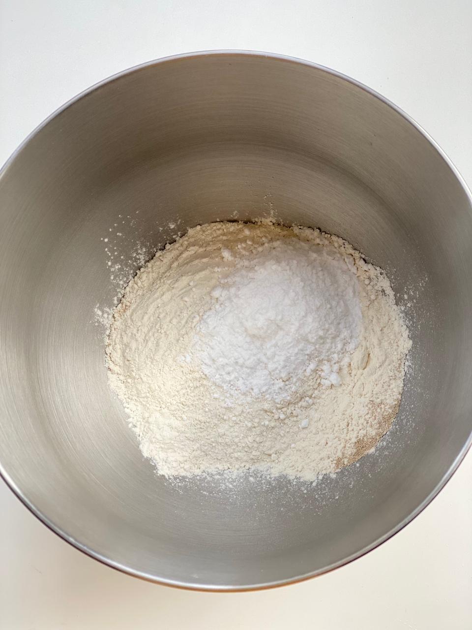 纯奶手撕吐司的做法 步骤1