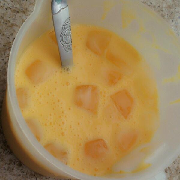 芒果酸奶冰饮