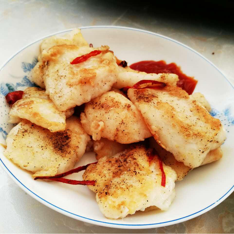 萌萌香美胃做的香煎鱼柳