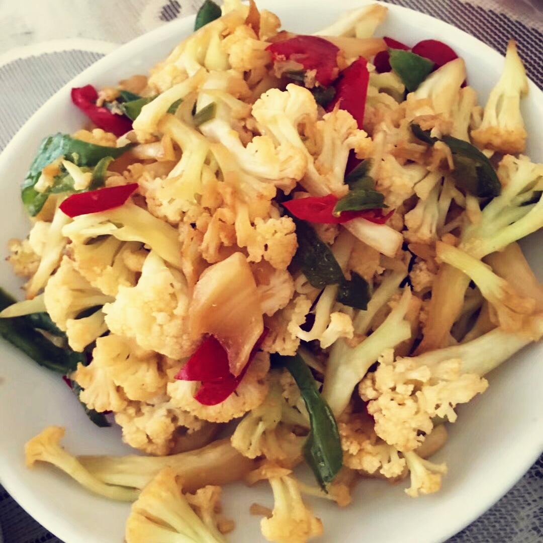 清炒菜花