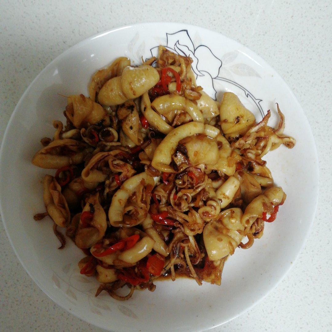 爆炒鱿鱼