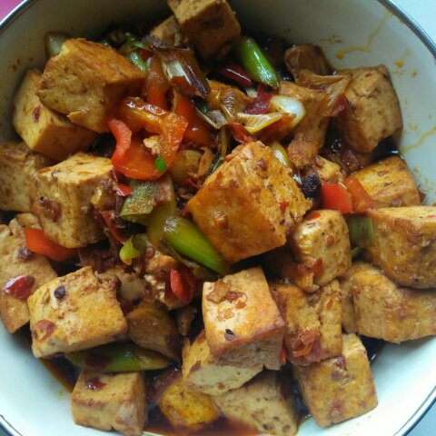红烧豆腐