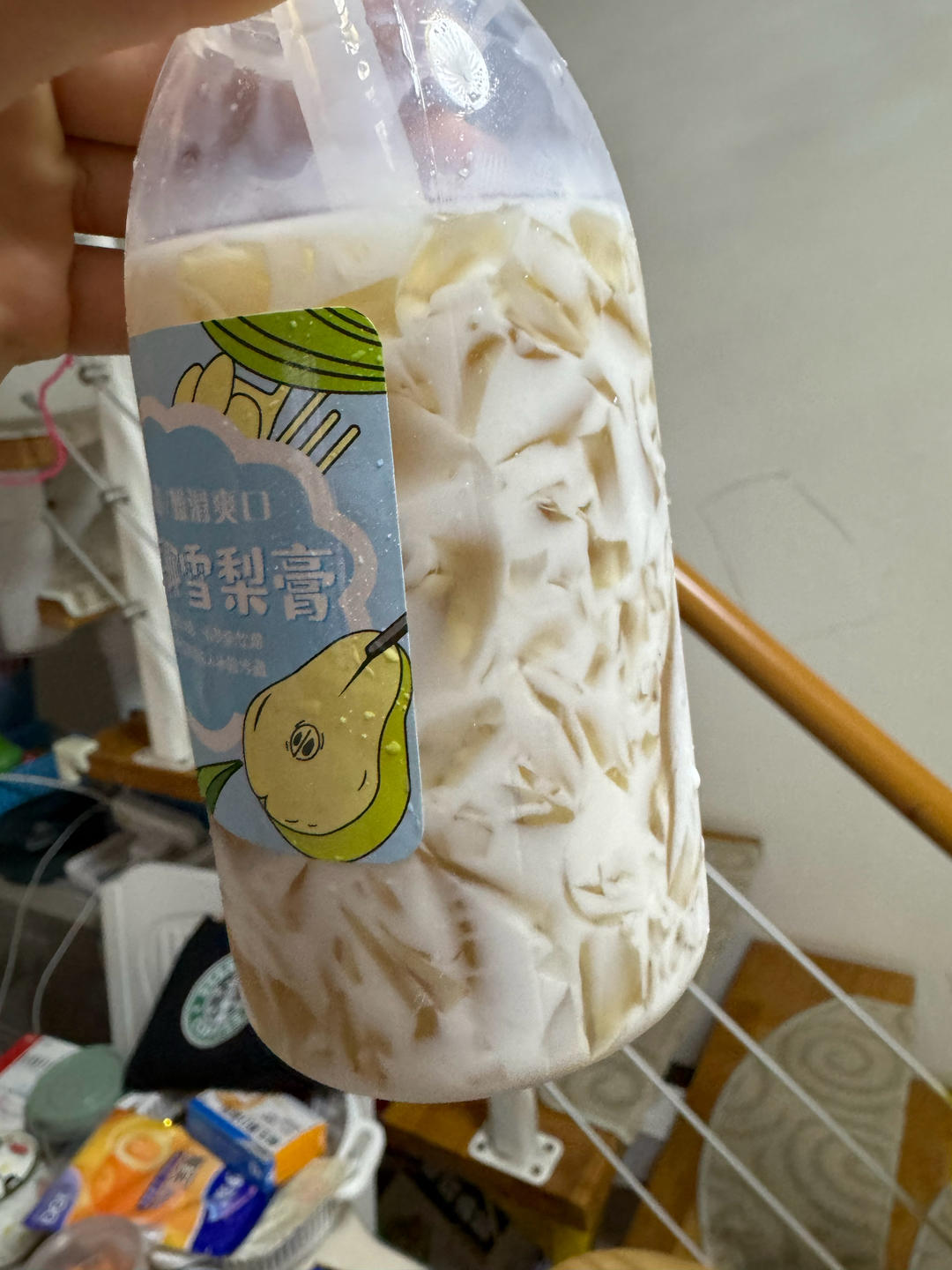 茅根竹蔗雪梨海底椰膏