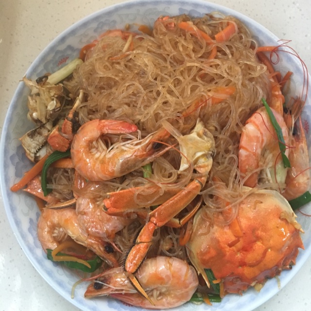 海鲜炒粉丝（家常版