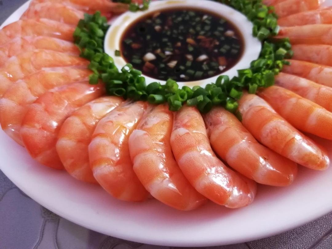 美xi妈妈做的白灼虾