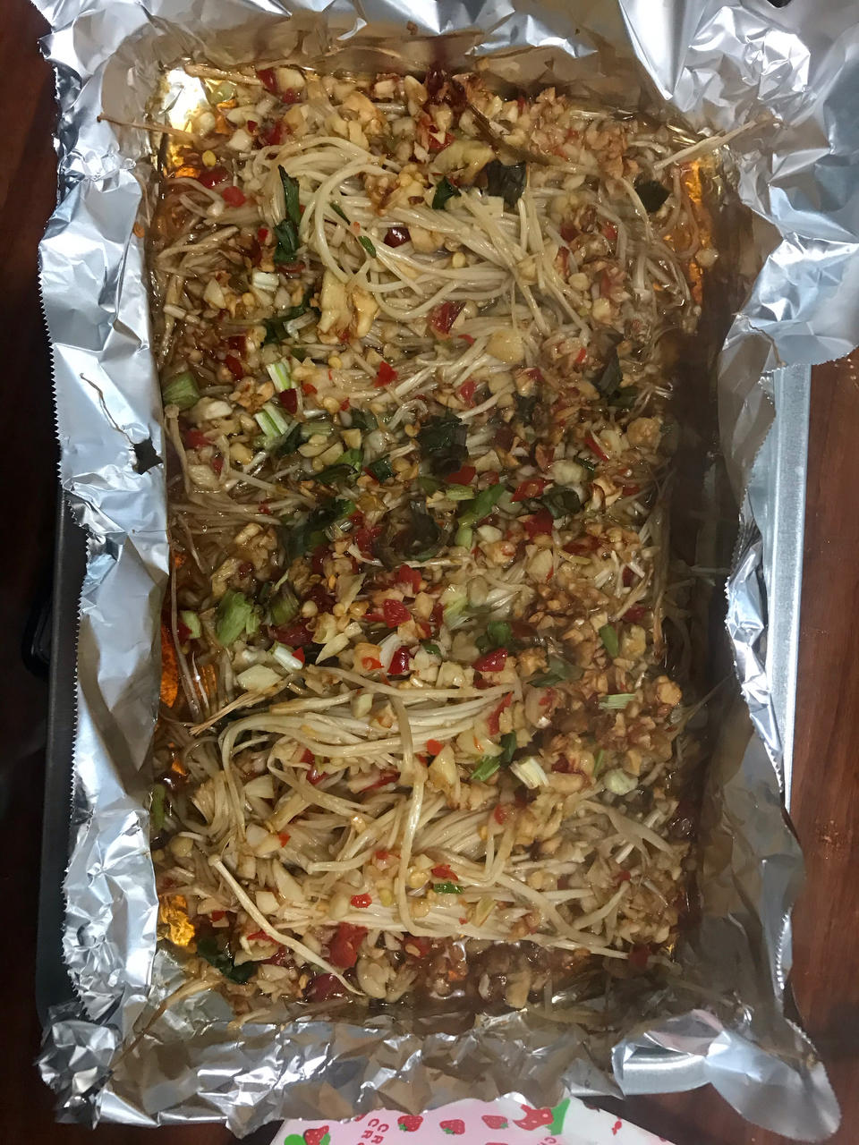 蒜蓉烤金针菇（烤箱版）