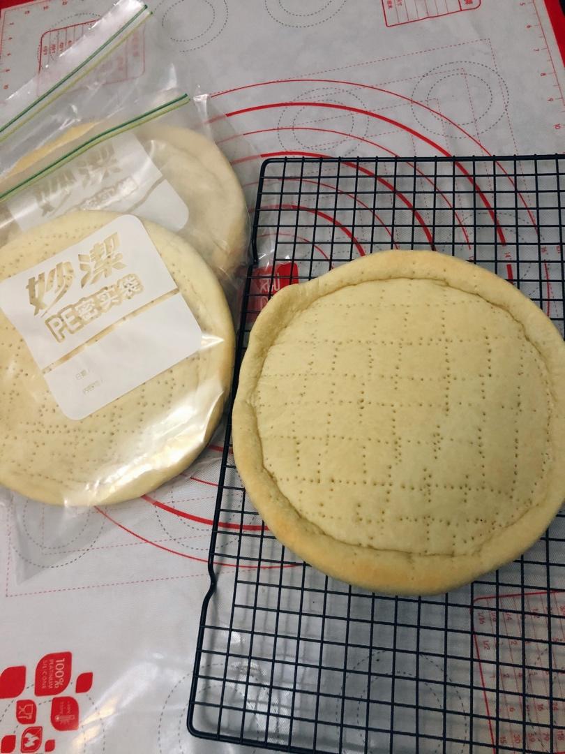 8寸披萨饼皮做法（🉑️厚🉑️薄，🉑️脆🉑️软）4张