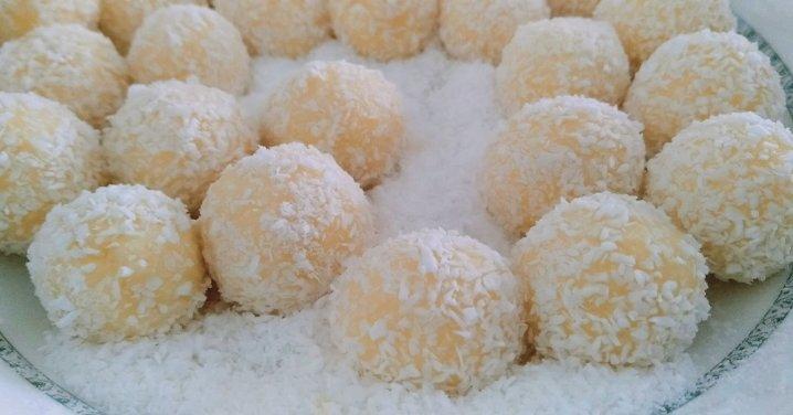 【视频】椰蓉小酥球（消耗蛋黄）童年美食