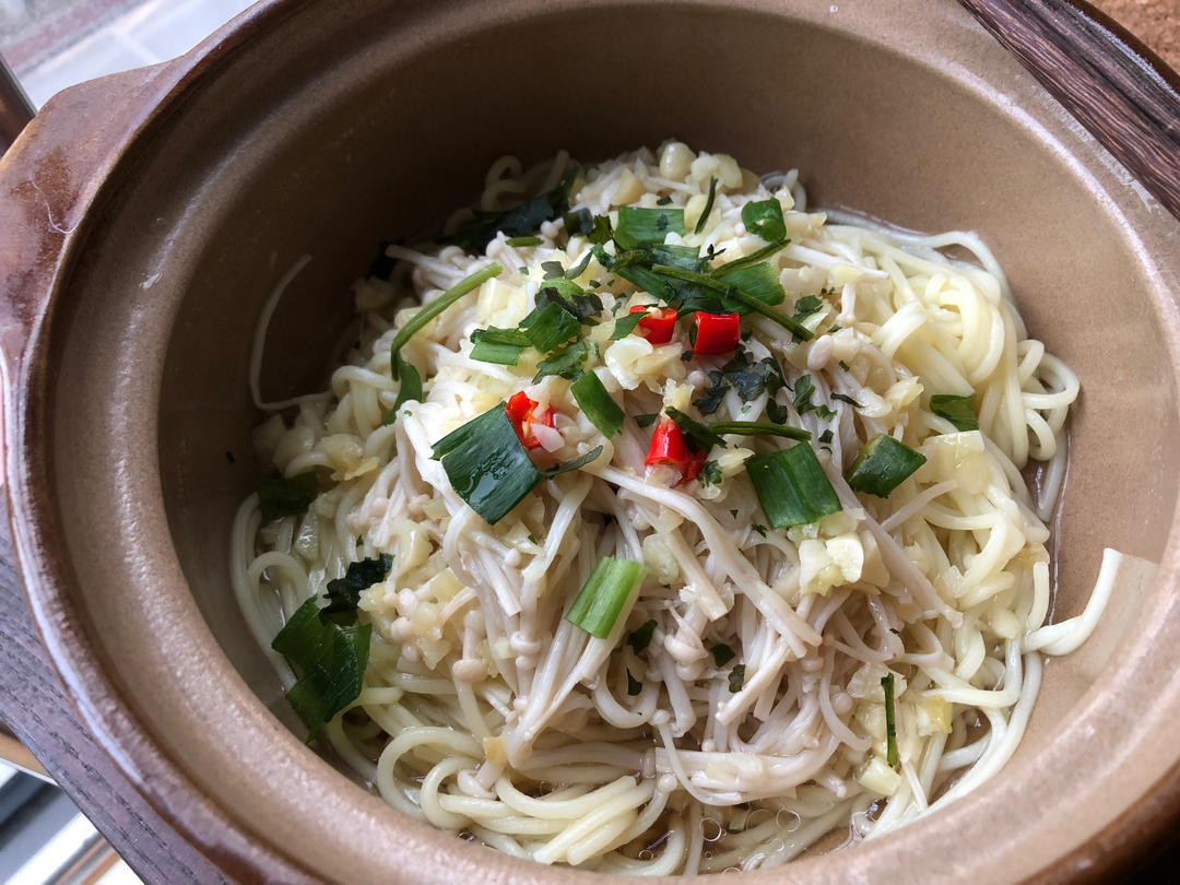 蒜蓉蒸金针菇