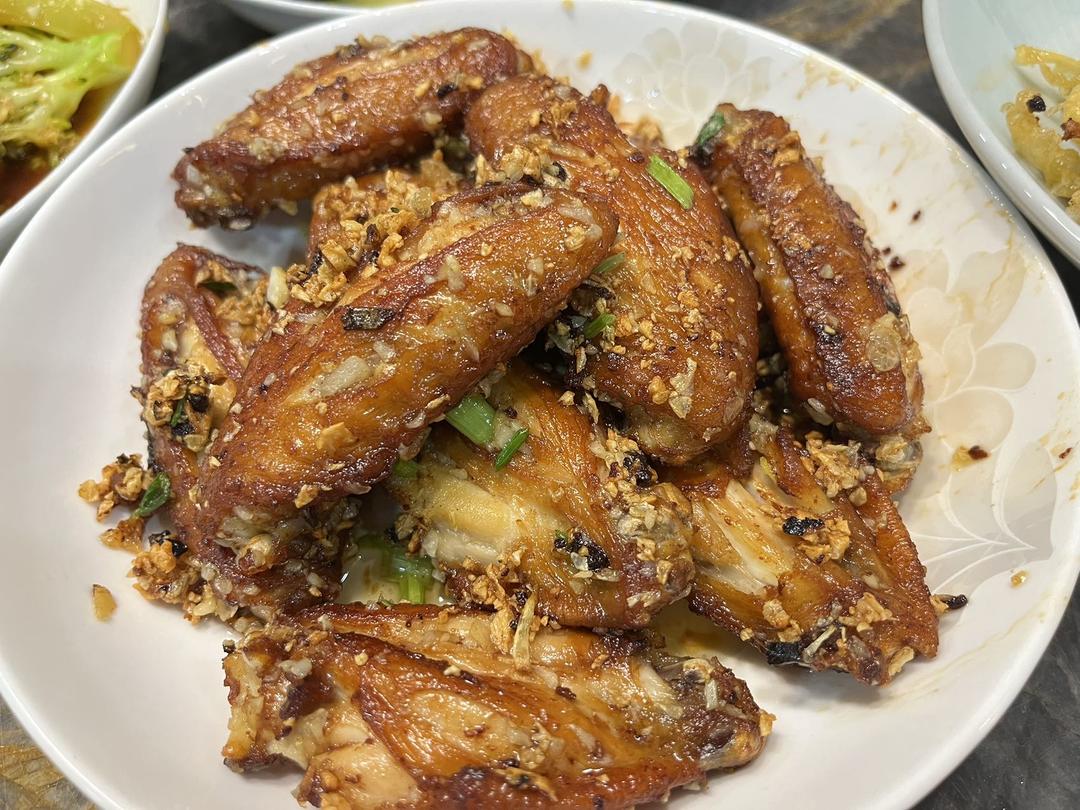 蒜香鸡翅｜孩子们的最爱